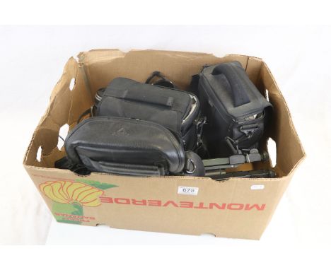 Camera Equipment including Canon EOS 300D Digital Camera with case, Panasonic DMC-FZ50 Camera with case,  Panasonic DMC-FZ10 