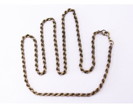 A 9ct gold chain. Wt. 4.6g. L51cm