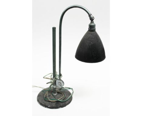 A modernist Bestlite BL1 table lamp designed by Robert Dudley Best
