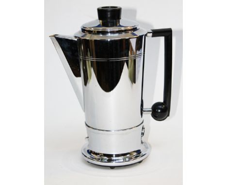 A mixed lot comprising a Bulpit & Sons Art Deco kettle, a Heatmaster tea set, six Bovril glass jars, an Art Deco wall mask, A