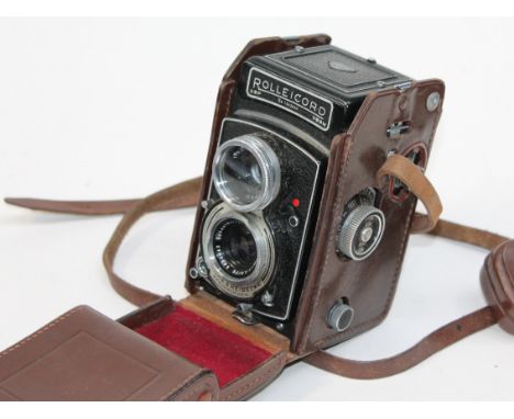 A Rolleicord camera