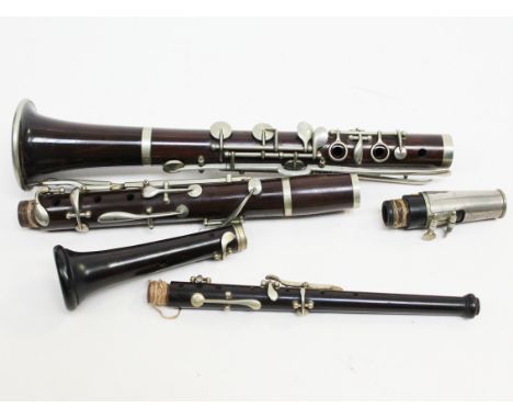 A clarinet and a piccolo