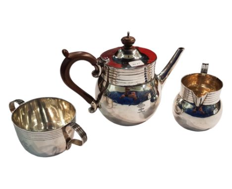 IRISH SILVER BACHELORS TEA SERVICE 1906-07 