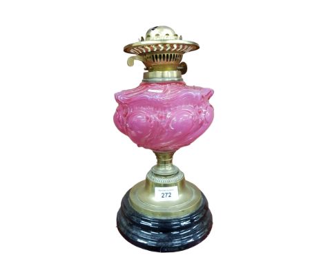 VICTORIAN OIL LAMP 