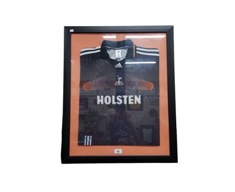 FRAMED SIGNED TOTTENHAM HOTSPUR SHIRT 