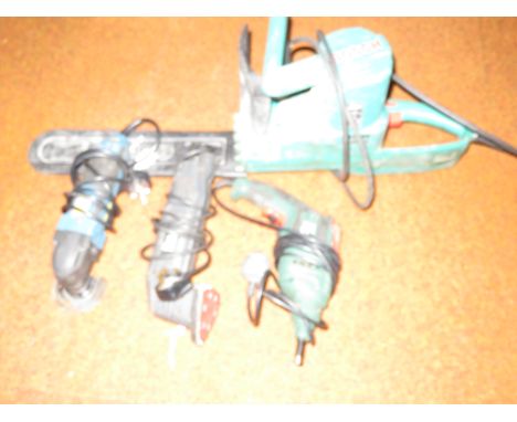 Bosch chain saw together with drill &amp; sander 