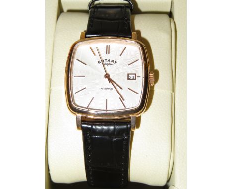 Gents Rotary windsor wristwatch date app at 3 o clock (Excellent condition)