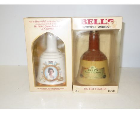 2x 75cl Bells old scotch whiskey unopened in original boxes