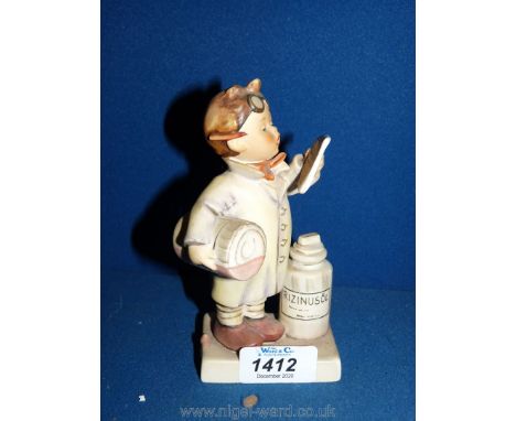 A Goebel figurine of a Pharmacist, 6" high