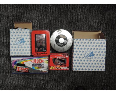 Four Action Performance Collectables, diecast 1:24 scale limited edition Jeff Gordon 24 Stock Car, boxed, Jeff Gordon Tin wit