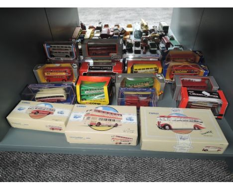 A shelf containing 21 Corgi diecast Wagons incudingLimited Edition Brewery, Classics, Commercials etc, all boxed