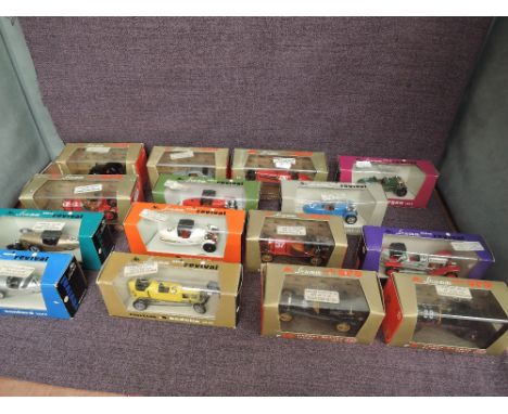 Fifteen Brumm 1:43 scale diecasts comprising Revival Cyclecar 1-8, Fiat R9-R12, R14, R16 and R23, all boxed