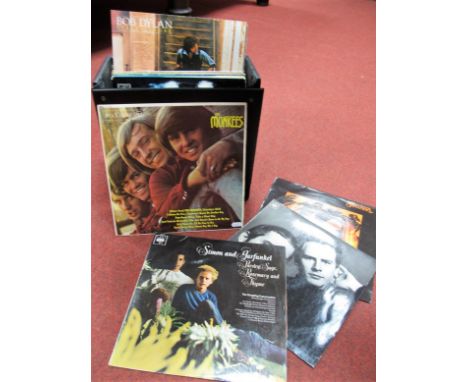 A Collection of LP's. To include The Monkees (2), Simon and Garfunkel (3), Bob Lind, Paul Simon Songbook, Bob Dylan, The Byrd