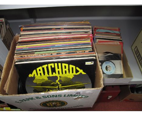 Rock and Roll/Doo Wop Teddy Boy/Rockability Interest - A Collection of L.P's and 45rpm's, to include Matchbox, Nino and The E