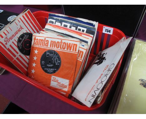 A Collection of 45rpm's, including The Who 'My Generation', Tamla Motown, Stateside, Jam, Dusty, The Kinks, Rolling Stones, M
