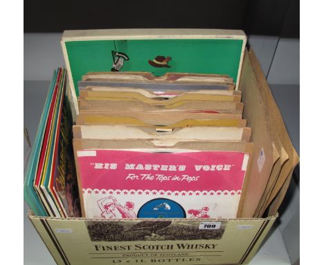 Rock 'n' Roll 78's - to include the rare Cliff Richard 'Travellin' Light' and 'Livin' Lovin' Doll' singles on green Columbia 