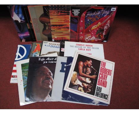 Blues/US Folk Interest - Blues Jam at Chess (Blue Horizon, two LP gatefold, 1969, stereo), Freddie King 'Larger Than Life', A