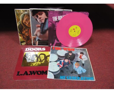 The Who 'My Generation' LP (Brunswick LAT 8616 Mono, 1965, 1B/1B matrix); The Doors 'L.A. Woman' (Elektra, Stereo); The Monke