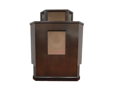 A Rare 1950's/Early 1960's Wharfedale W.15/FS Model 'Omni Directional Three Speaker Corner System' Mounted with a Wharfedale 