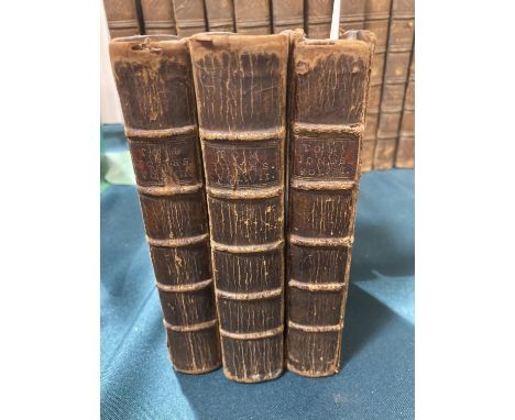 Fielding, Henry. The History of Tom Jones, A Foundling, 3 volumes, first (unauthorised) Dublin edition, browned, contemporary