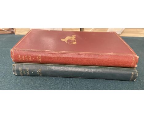 Milne, A. A. Winnie-the-Pooh, first edition, illustrations by Ernest Shepard, a few leaves marked, original cloth gilt, lower