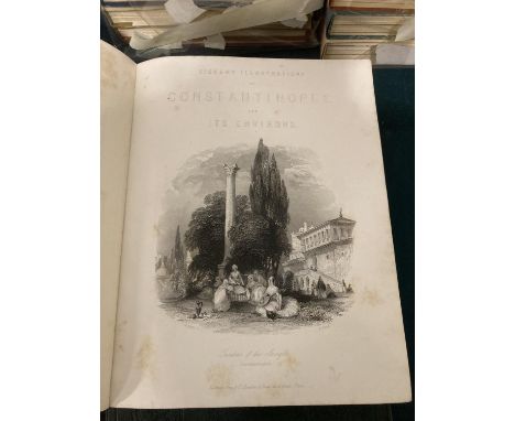 Walsh, Robert and Thomas Allom. Constantinople and the Scenery of the Seven Churches of Asia Minor, 2 volumes, first edition,