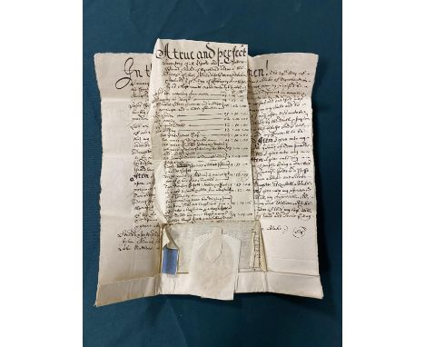 Will and Inventory. A late 17th century manuscript will and inventory for Joan Blake of Minehead, Somerset, listing the house