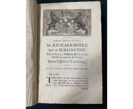 Drake, Francis. Eboracum: or The History and Antiquities of the City of York, first edition, 60 engraved plates and maps, som