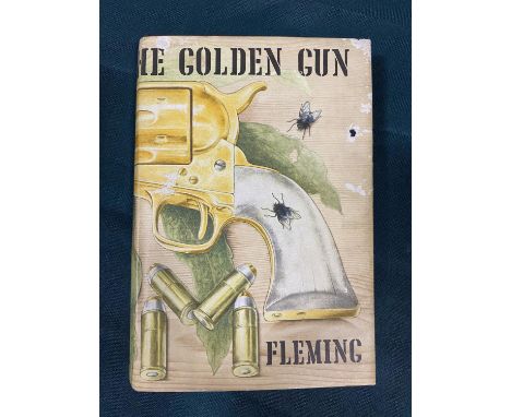 Fleming, Ian. The Man with the Golden Gun, first edition, half-title, original cloth, dust-jacket, faded, damp and surface da