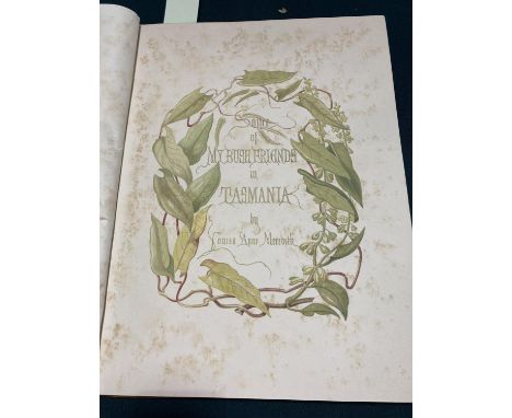 Meredith, Louis Anne. Some of My Bush Friends in Tasmania, first edition, chromolithographed additional title, 11 chromolitho