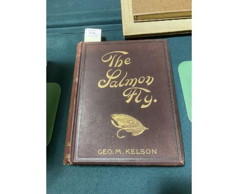 Kelson, George M. The Salmon Fly: How to Dress It and How to Use It, first edition, 8 chromolithographed plates, tissue guard