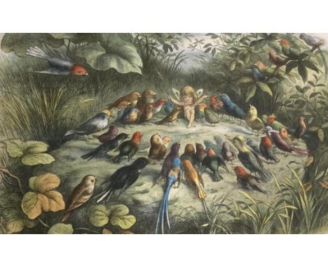 Doyle, Richard. In Fairyland. A Series of Pictures from the Elf World, first edition, half-title, 16 coloured plates, very li