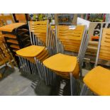 Wooden chairs