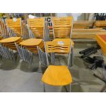 Wooden chairs