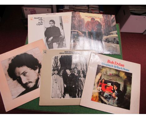 Bob Dylan LP's, five very nice examples including Bringing It All Back Home 1965, mono BPG62515, John Wesley Harding 1968 632