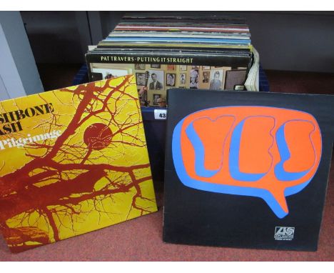 Over Seventy LP's , approximately twenty 7" singles, this has a variety of artists and genres, highlights include Wishbone As