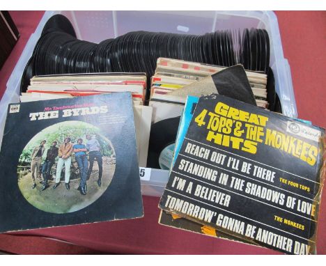 1960's Interest 7" Singles, over 150 with notable titles by The Turtles,The Box Tops, Dobie Gray, The Rolling Stones, The Tro