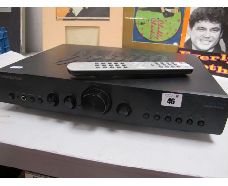 Cambridge Audio Azur 351A Stereo Amplifier, with remote.