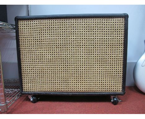 Speaker Box Fitted With Two Celestion G12H-100 Speakers, (untested). 