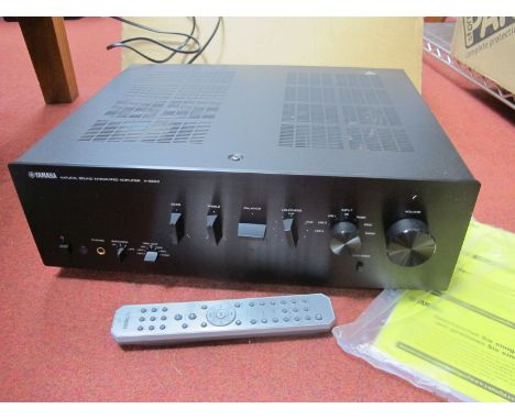 Yamaha A-S500 Stereo Amplifier, boxed with instructions (electrically untested). 