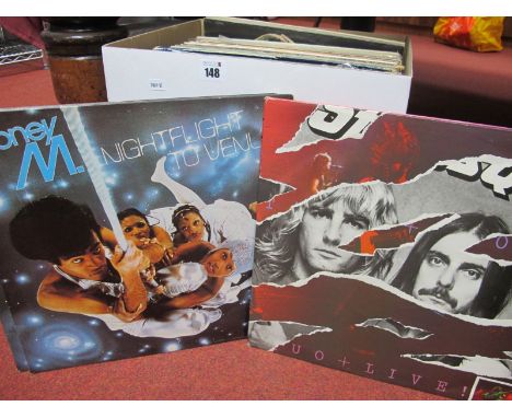 An Eclectic Mix of Over Sixty LP's  to include The Jacksons EPC86009 Demo copy, The Equals - Unequalled PTL1006, Sid Vicious 