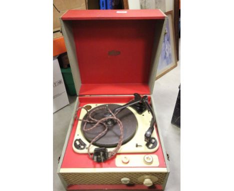 A retro Amplion Tina  record player.