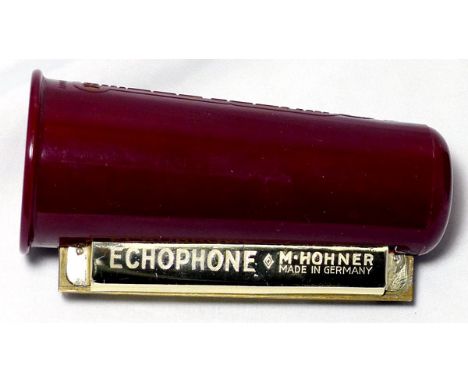 Hohner Echophone harmonica. 