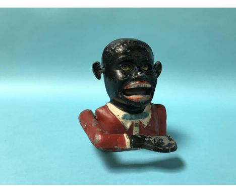 A money box.  This item is listed on the basis it is illustrative of a bygone culture in which there were different social no