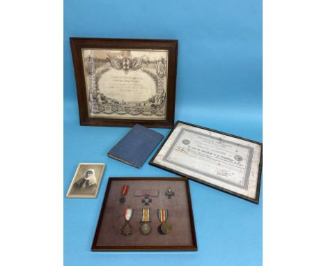 A Collection of First World War ephemera relating to Nursing Sister Jessie Arthur RRC and Nursing Sister Beatrice E. Arthur M