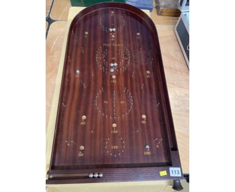 A 'Past Times' bagatelle board