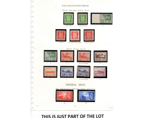    Jersey 1941-1995 Collection in printed Stanley Gibbons album chiefly MUH commencing with WW2 issues, low vals with various