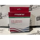 25 X BRAND NEW MARU TYPE B UNIVERSAL ARM BANDS AGE 3-12 YEARS (COLOURS MAY VARY) R15
