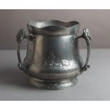 Sekt- / Weinkühler (Kayserzinn, um 1900, Jugendstil)