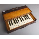 Stummes Klavier / Übungsklavier / Tastenlehre (Mitte/Ende 19. Jh.)